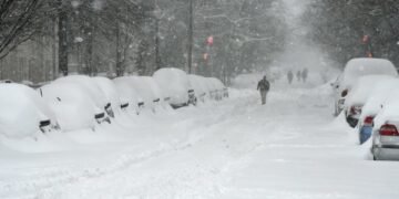 Cod galben și portocaliu de vreme severă: vânt puternic, ninsori și viscol în mai multe regiuni din țară