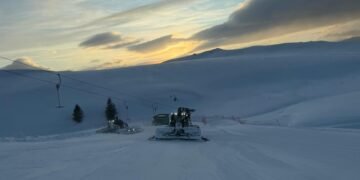 Pârtiile din Sinaia sunt în continuare amenajate şi deschise