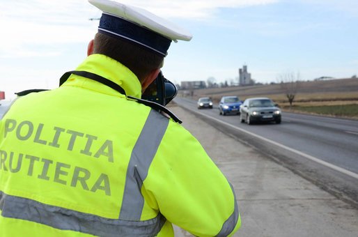 Acțiune în sistem releu a Poliției Rutiere pe întreg traseul DN2 din 7 județe