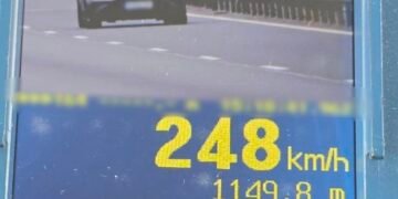 Șofer din București, prins cu 248 km/h pe Autostrada A3