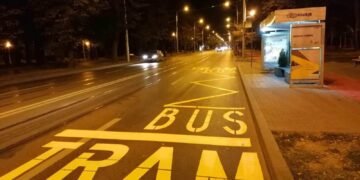 Iași | Program amplu de refacere a marcajelor rutiere în lunile mai și iunie
