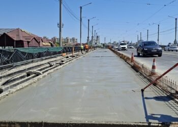 Iași | Lucrările la pasajul Alexandru cel Bun avansează: prima bandă ar putea fi finalizată până la sfârșitul lunii