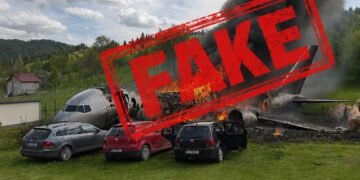 Panicǎ în Neamț după un fake-news generat cu inteligență artificială. Un clip cu un avion prăbușit a devenit viral