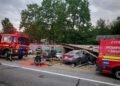 Accident grav pe DN 17D, în Bistrița-Năsăud: un bărbat a rămas încarcerat după impact