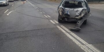 Accident grav în zona Tirighina, lângă Galați. Un șofer beat și posibil drogat a intrat într-un autoturism
