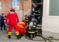 Incendiu într-un bloc din Focșani. Au fost evacuate 6 persoane