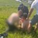 Clipe dramatice la Iași: un bărbat care își provocase răni a fost salvat de polițiști înainte de un gest extrem