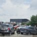 Accident rutier cu mai multe autoturisme implicate în comuna Tomești