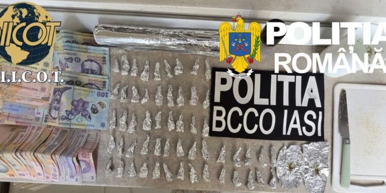 8 persoane retinute de DIICOT Iasi pentru trafic de substante psihoactive