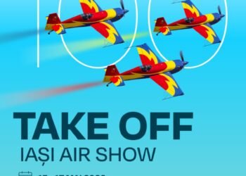Iașul devine capitala spectacolului aerian: TAKE OFF – Iași Air Show marchează Centenarul aviației comerciale