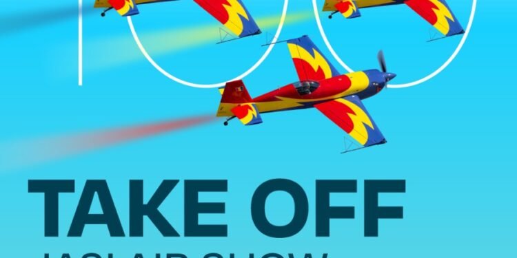 Iașul devine capitala spectacolului aerian: TAKE OFF – Iași Air Show marchează Centenarul aviației comerciale