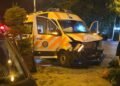 Ambulanță implicată într-un accident rutier în Câmpulung Moldovenesc