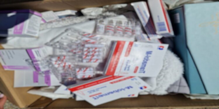 Iași | Fiole cu analgezic opioid descoperite de polițiștii de frontieră din Răducăneni