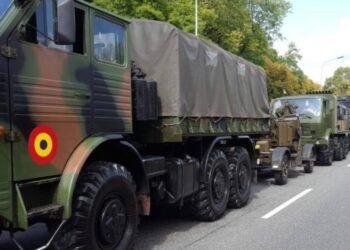 Mai multe convoaie de tehnică militară vor tranzita drumurile naționale în următoarea perioadă