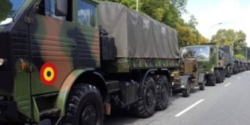 Mai multe convoaie de tehnică militară vor tranzita drumurile naționale în următoarea perioadă