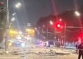 O dronă ucraineană a lovit o clădire din centrul Moscovei, la doar 6 km de Kremlin