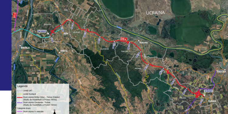Drumul Expres Brăila–Tulcea intră într-o nouă etapă: CNIR a depus cererea de finanțare europeană pentru proiectarea șoselei de mare viteză