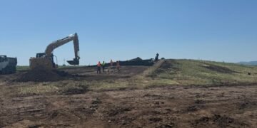 Descoperire arheologică veche de 5.000 de ani la Băicoi, pe șantierul pasajului peste DN1