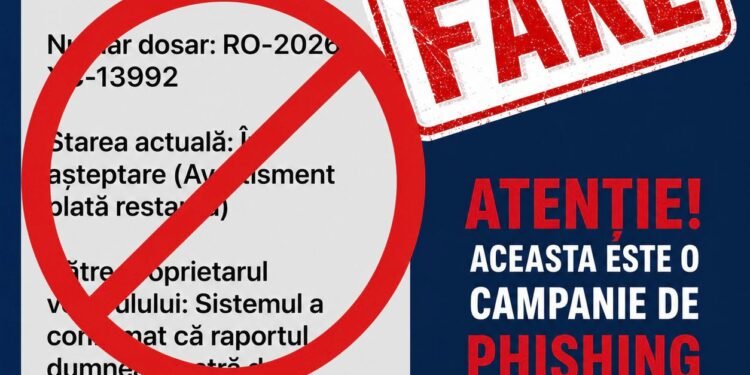 Campanie de phishing care vizează utilizatorii platformei Ghișeul.ro