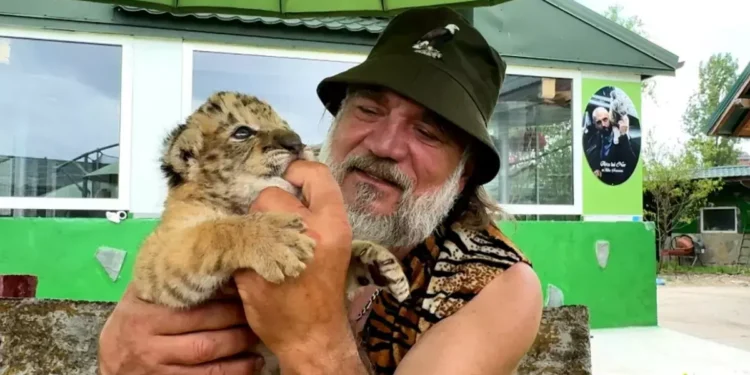 Incendiu la o grădină zoologică din Suceava: a murit Goliath, primul ligru din România