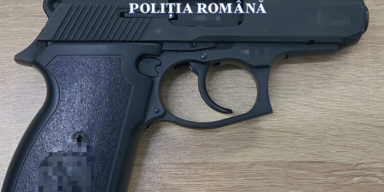 Galați | Incident în Tecuci. Un tânăr a tras cu un pistol cu bile într-un alt bărbat