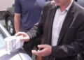 Primar din România prins în flagrant în timp ce primea mită