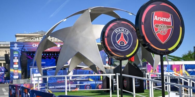 Finală de gală la Budapesta: PSG și Arsenal luptă pentru trofeul suprem Champions League