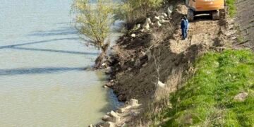 Lucrări finalizate la Barajul Priză Pașcani. ABA Siret pregătește acumularea pentru sezonul secetos și irigații