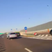 Incident periculos pe autostradă. O manevră instinctivă putea provoca un accident grav?