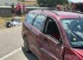 Accident rutier în Corni: două persoane transportate la spital după coliziunea dintre o mașină și o motocicletă