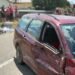 Accident rutier în Corni: două persoane transportate la spital după coliziunea dintre o mașină și o motocicletă
