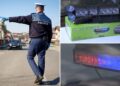 Șofer sancționat după ce și-a transformat mașina într-o „autospecială falsă” de intervenție