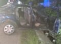 Vaslui | Tineri răniți după ce au intrat cu masina într-un cap de pod în localitatea Ibănești
