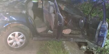 Vaslui | Tineri răniți după ce au intrat cu masina într-un cap de pod în localitatea Ibănești