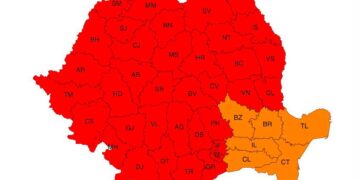 Caniculă extremă în România: temperaturi de până la 41 de grade și avertizări Cod Roșu până la 1 iulie. ISU face apel la respectarea măsurilor de protecție
