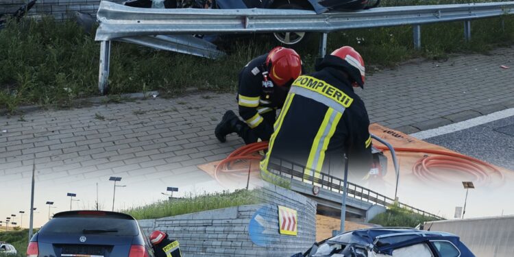 Zidul morții de la Șcheia a mai făcut o victimă. Un șofer și-a pierdut viața după ce a intrat cu mașina în sensul giratoriu