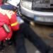 Bărbat de 57 de ani, în stare gravă după ce a fost strivit de propria mașină