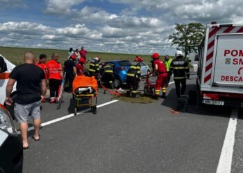 Accident grav în zona Sârca, județul Iași. Un bărbat de 85 de ani și-a pierdut viața