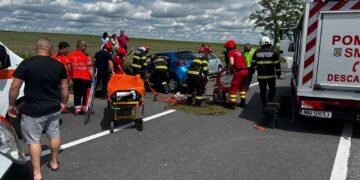 Accident grav în zona Sârca, județul Iași. Un bărbat de 85 de ani și-a pierdut viața