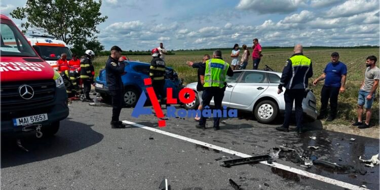 Accident grav în zona Sârca, județul Iași. Elicopterul SMURD, solicitat de urgență la fața locului