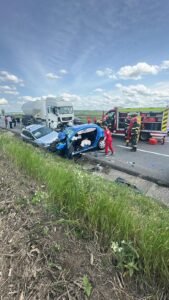 Accident grav în zona Sârca, județul Iași. Elicopterul SMURD, solicitat de urgență la fața locului