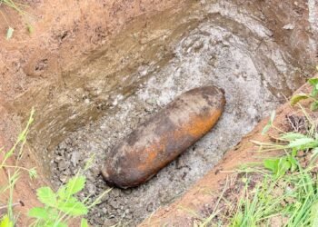 Botoșani | Bomba de aviație descoperită ieri pe malul Prutului a fost distrusă în poligonul Copălău