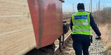 Persoană prinsă sub o locomotivă în Gara Mare din Iași. Intervenție în desfășurare a echipajelor de salvare