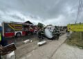 Accident grav în Țigănași: un autoturism a intrat într-un cap de pod, o persoană a rămas încarcerată