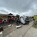 Accident grav în Țigănași: un autoturism a intrat într-un cap de pod, o persoană a rămas încarcerată