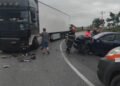 Iași | Două persoane au fost rănite după producerea unui accident în Mircești între un autotren și un autoturism