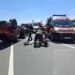 Trei persoane au fost rănite într-un accident produs la intrarea în municipiul Focșani