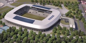 Stadionul de 62 de milioane de euro al Oradei are constructor. După aproape un an de contestații, proiectul intră într-o nouă etapă