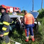 Vaslui | Trei persoane au fost rănite la Oltenești după ce au ieșit cu mașina în decor