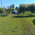 Vaslui | Trei persoane au fost rănite la Oltenești după ce au ieșit cu mașina în decor